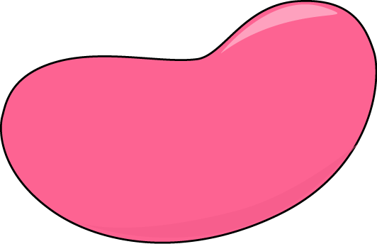 Jelly Bean Clipart - Jelly Bean Clip Art (532x344), Png Download