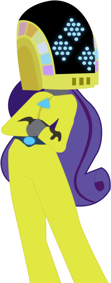 Daft Punk, Daft Rarity, Equestria Girls, Guy Manuel - My Little Pony: Equestria Girls - Rainbow Rocks (484x1024), Png Download