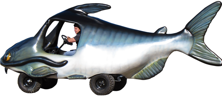 Harvest Select Catfish Cart - Whale (773x345), Png Download