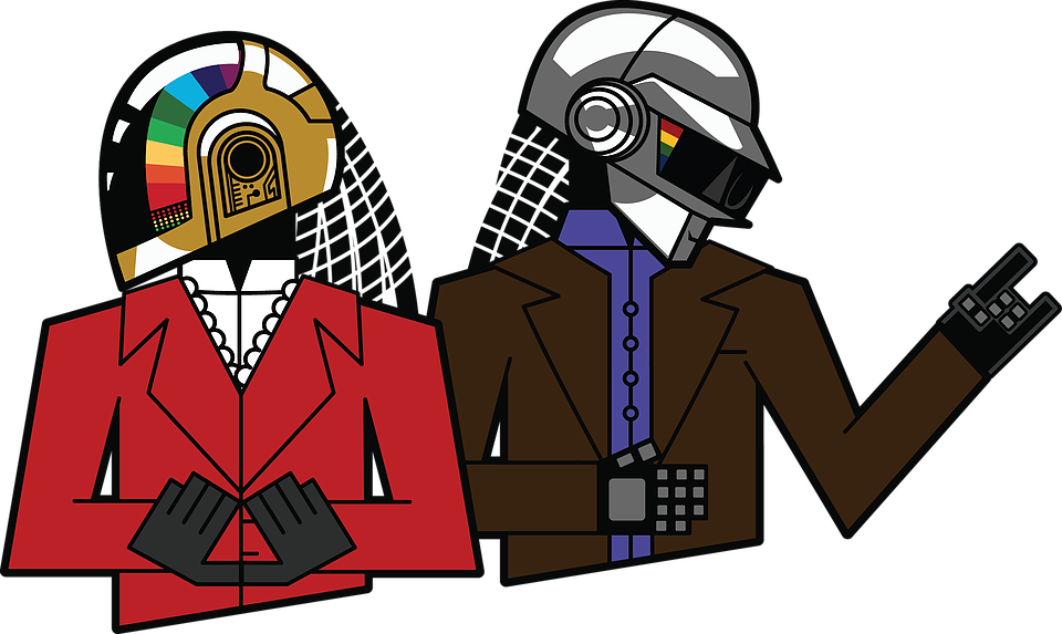 Daft Punk (960x573), Png Download