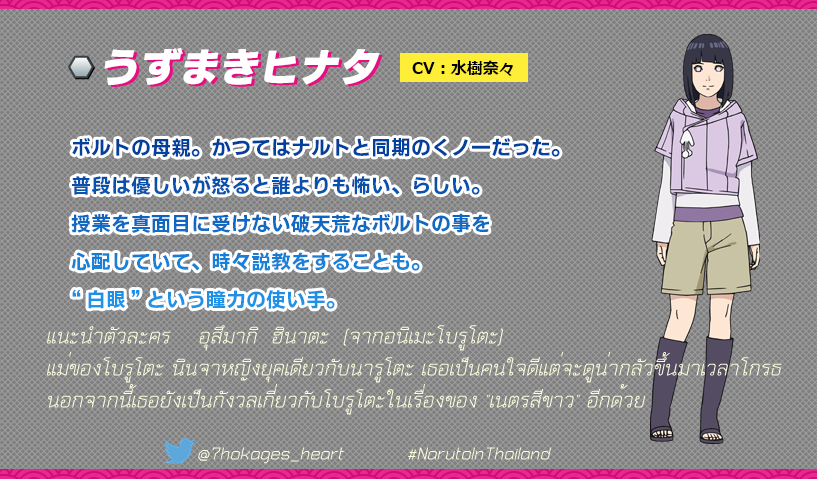 ข้อมูลของ ฮินาตะ ที่รวบรวมมา ขอฝากฮินาตะไว้ด้วยนะคะ - Cartoon (817x479), Png Download