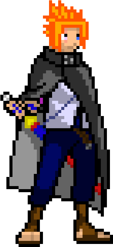 Adult Boruto - Boruto Adult Pixel Art (390x830), Png Download