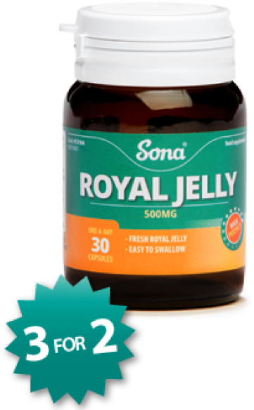 Royal Jelly - Sona Vitamin B6 (500x600), Png Download