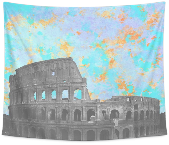 Colosseum - Colosseum 1890s Rolled Canvas Art - Science Source (600x600), Png Download