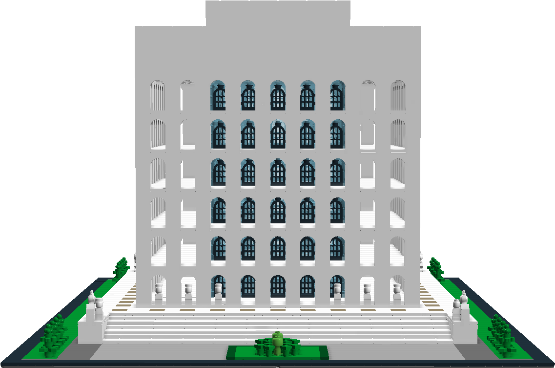 Square Colosseum In Rome - Palazzo Della Civiltà Italiana (1383x889), Png Download