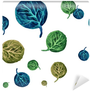 Watercolor Seamless Pattern With Autumn Leaves - Watercolor Painting (400x400), Png Download