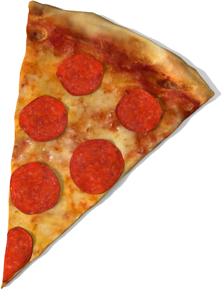Pizza Party At Your Location - Pepperoni (1386x597), Png Download