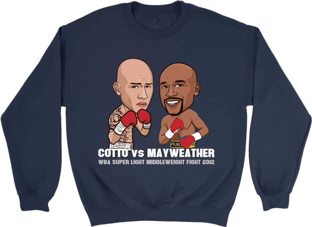 Mayweather Vs Cotto Cartoon Sweatshirt - Snoopy Pink Floyd Shirt (1024x1024), Png Download