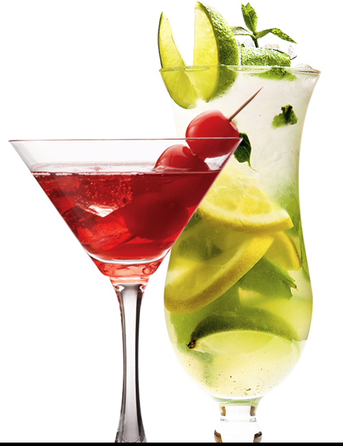 Cocktail Png - Transparent Background Cocktail Png (500x650), Png Download
