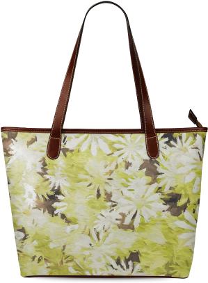 Watercolor Flowers Shoulder Tote Bag - Everyday Tote Bag (500x500), Png Download