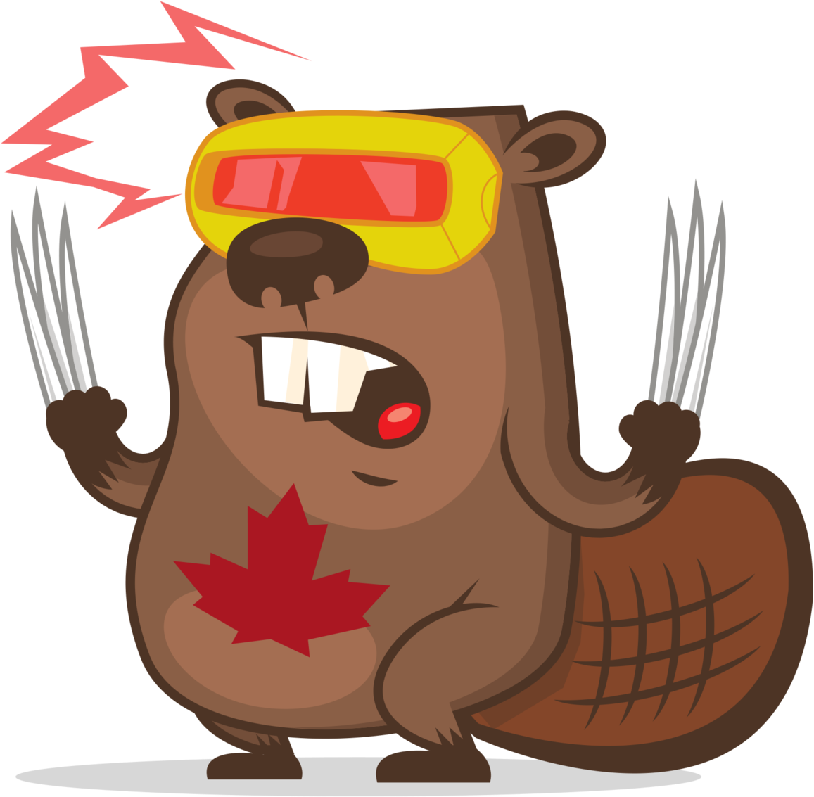 Beaver (1200x1175), Png Download