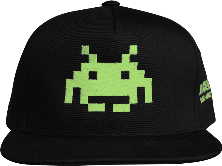 Space Invaders Glow In The Dark - Space Invaders Blue Png (1000x1000), Png Download