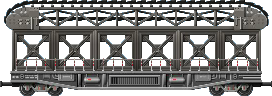 Conveyor Belt - Truss Bridge (577x217), Png Download