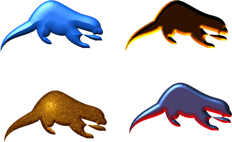Beaver,beaver 3d Png - Animal Figure (1024x800), Png Download