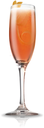 Champagne Dream Cocktail - Black Velvet Drink (371x650), Png Download