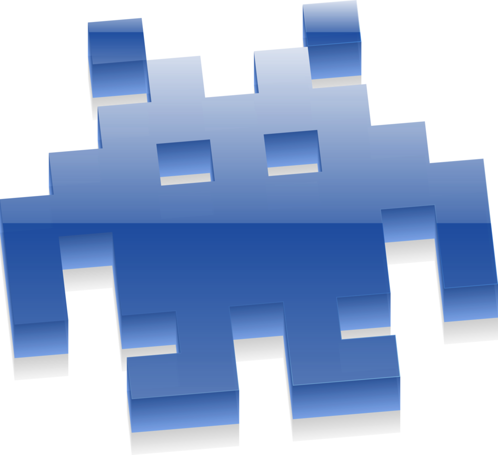 Space Invader O3 - Portable Network Graphics (1000x915), Png Download