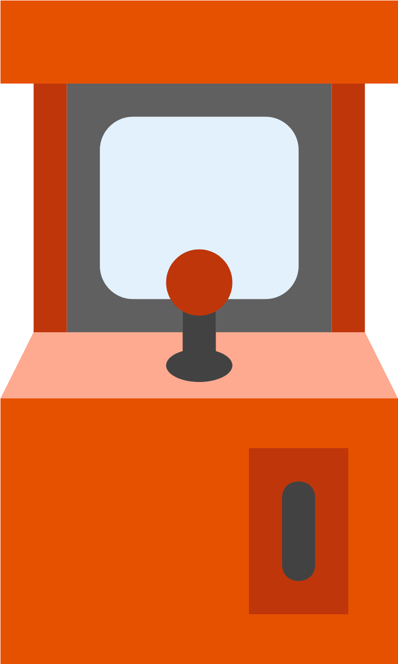 Svg Freeuse Library Cabinet Icon Free Download Png - Free Arcade Machine Vector (1600x1600), Png Download