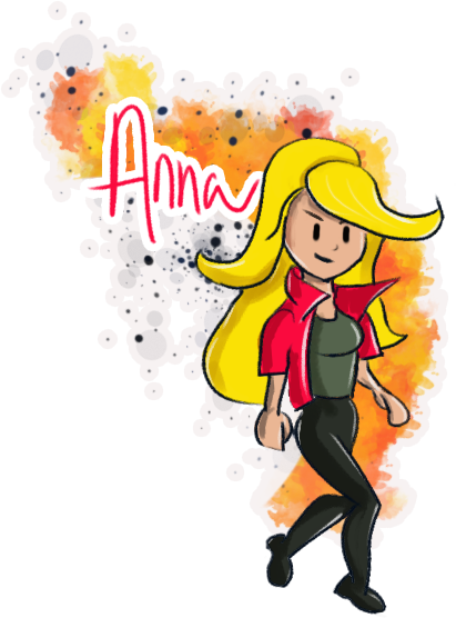 Anna - Portable Network Graphics (411x556), Png Download