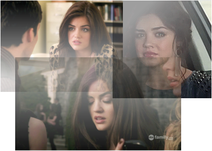 Aria Montgomery Hair (433x309), Png Download