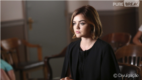 Em "pretty Little Liars\ - Pretty Little Liars Aria Season 7 (623x281), Png Download