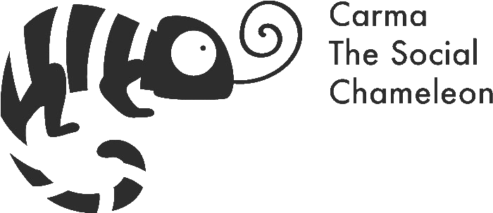 Carma The Social Chameleon Professional Social Media - Social Media (800x354), Png Download