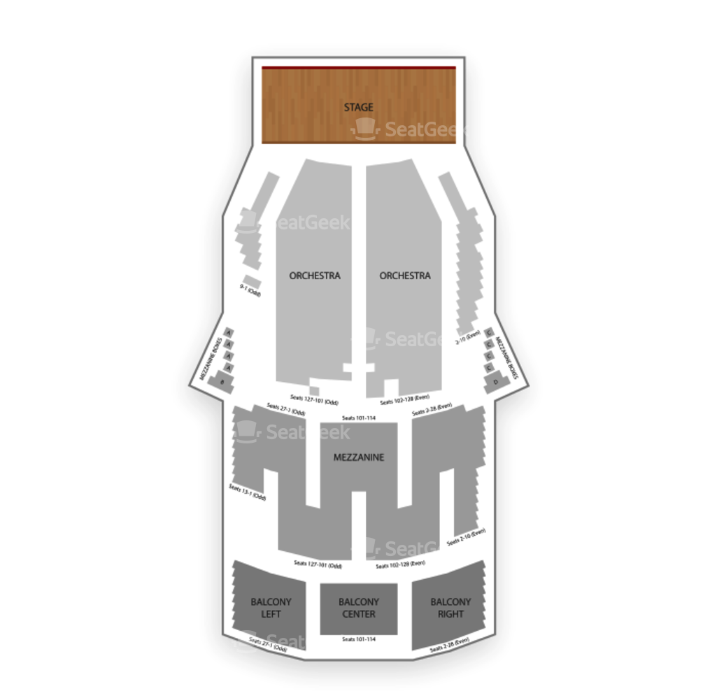New York Tickets, Palace Theatre New York, August 8/15/2018 - Floor Plan (1024x1024), Png Download