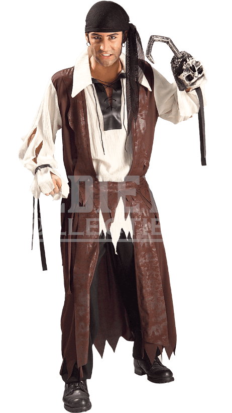 Mens Caribbean Pirate Costume - Pirate Costume Guys (850x850), Png Download