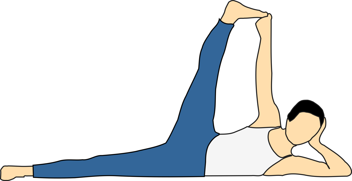 Yoga, Person, Gymnast, Exercise, Balance, Stretch - Stretch Clipart (640x330), Png Download