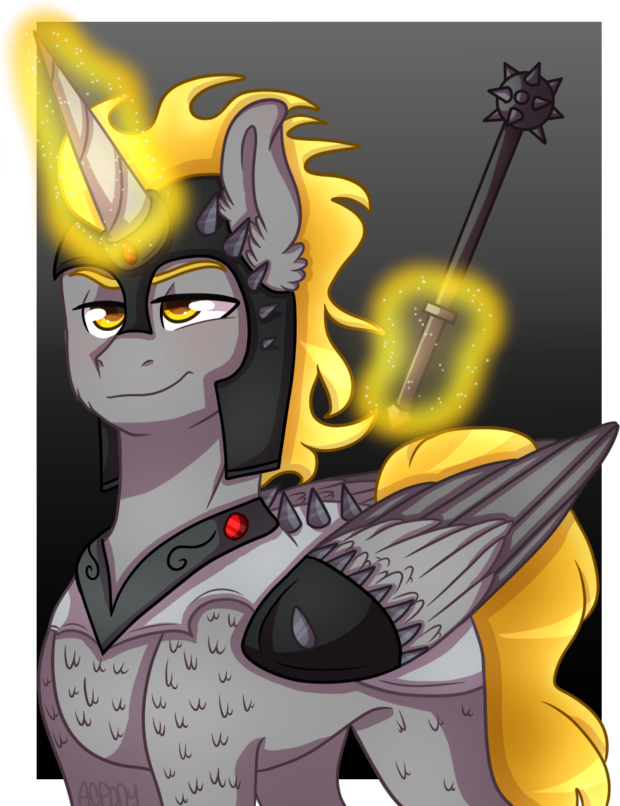 Alicorn, Alicorn Oc, Armor, Artist - Cartoon (909x1144), Png Download
