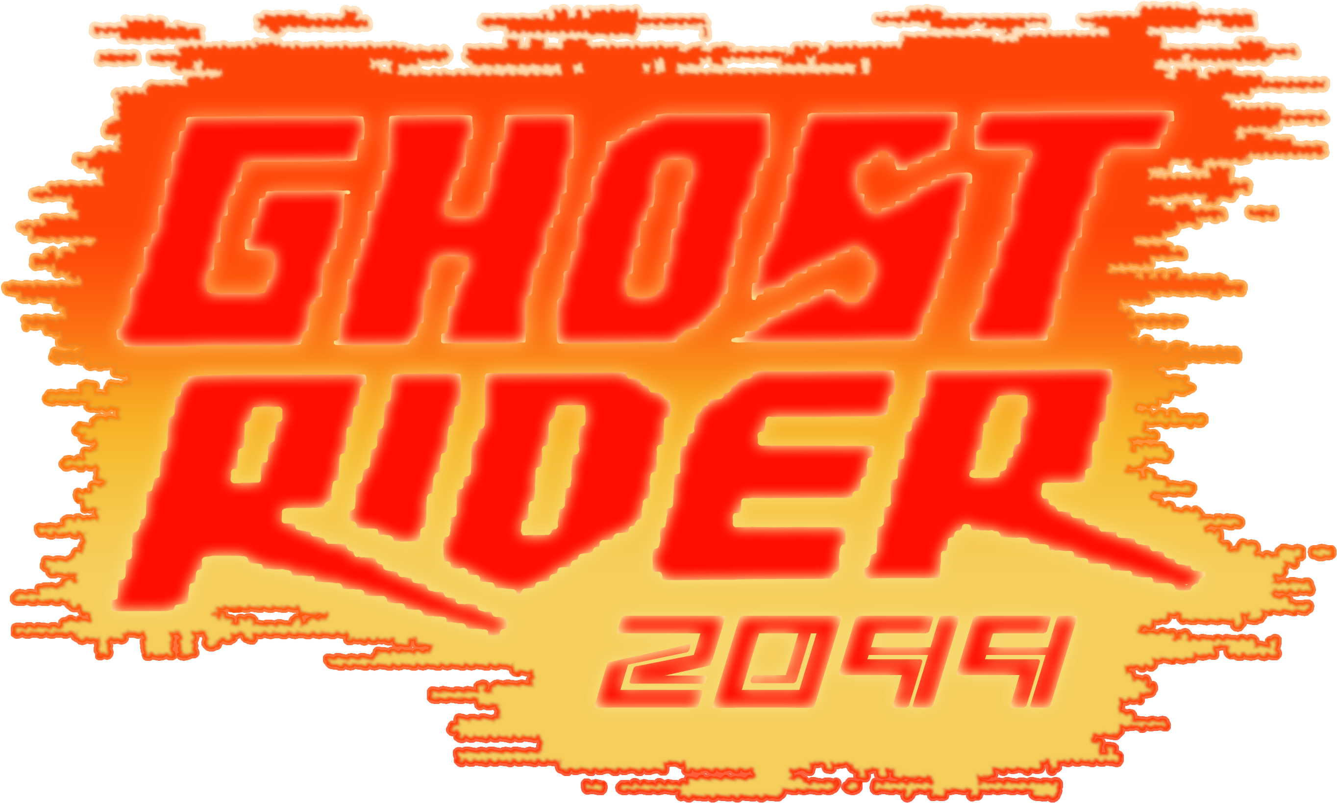 "ghost Rider 2099" Logo Recreated With Photoshop - Ghost Rider 2099 Logo (3000x3000), Png Download