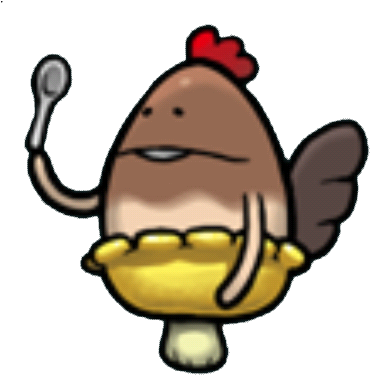 Egg Poly - Cartoon (393x393), Png Download