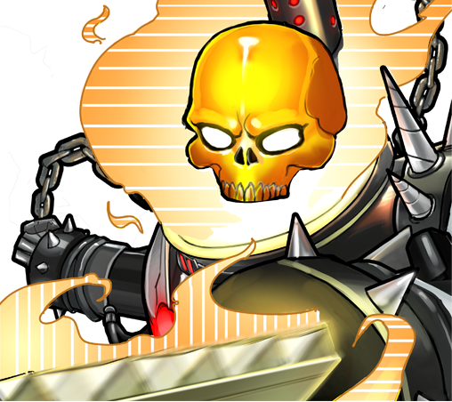 Ghost Rider 2099 Icon - Marvel Avengers Academy Ghost Rider (508x452), Png Download