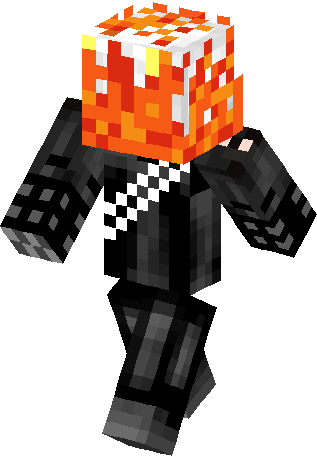 Installation - Minecraft Ghost Rider Skin (317x456), Png Download