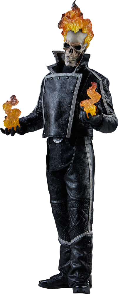Ghost Rider Sixth Scale Figure - Ghost Rider (402x1000), Png Download