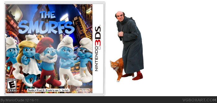 The Smurfs Box Art Cover - New York City (700x333), Png Download