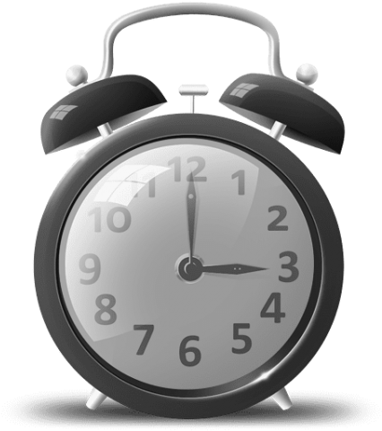 Free Png Grey Alarm Clock Png Images Transparent - Alarm Clock Ico Png (480x480), Png Download