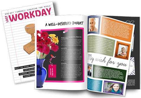 Goodbye Gift Farewell Gift For Coworker Magazine Jilster - Magazine Design Png (500x333), Png Download