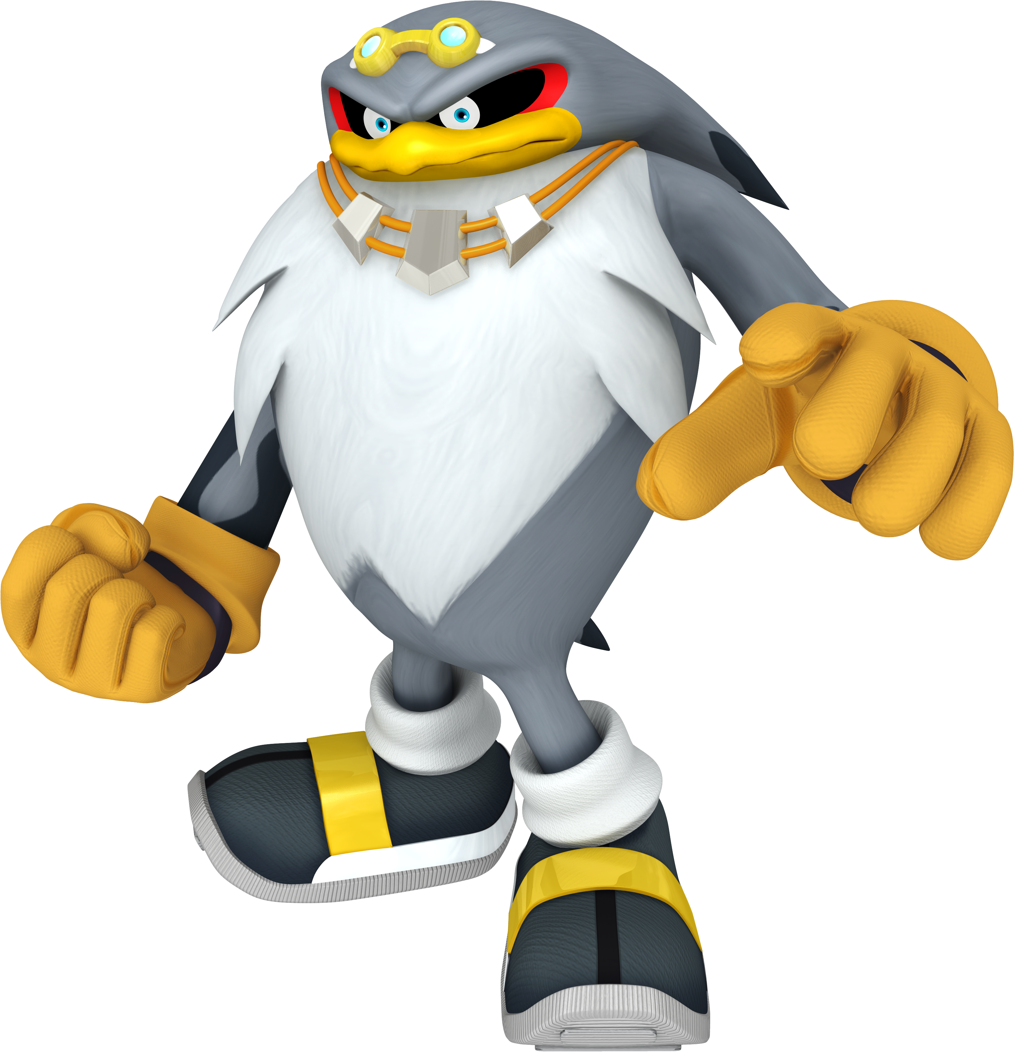 Sonic Free Riders Characters Artwork Storm - Storm The Albatross Sonic Riders (3244x3363), Png Download