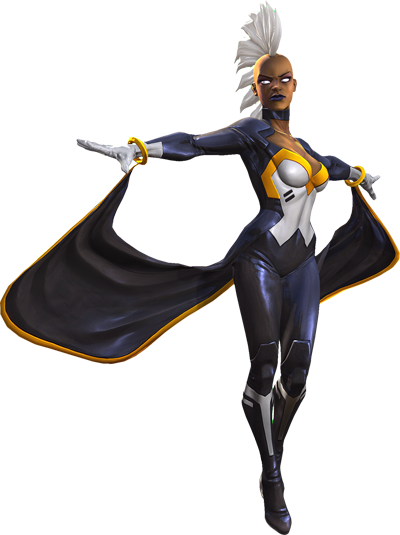 Storm - Марвел Битва Чемпионов Шторм (400x535), Png Download