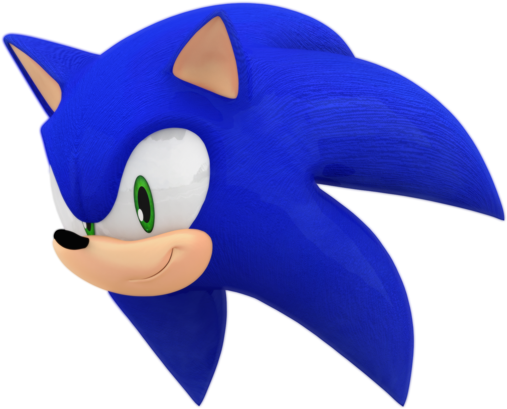 Sonic Head Png Clipart Library Stock - Sonic Head Png (894x894), Png Download