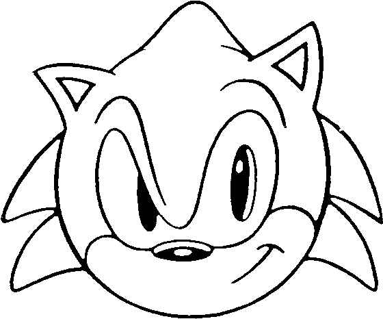 Sonic Head - Wiki (591x489), Png Download