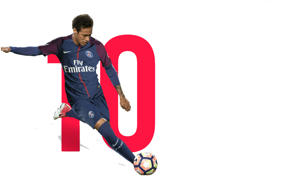 Neymar 2017 Psg Png (695x360), Png Download