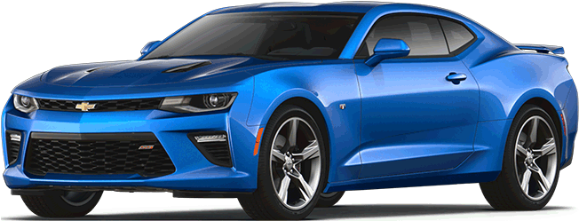 2018 Chevrolet Camaro - Chevrolet Camaro Red (653x327), Png Download