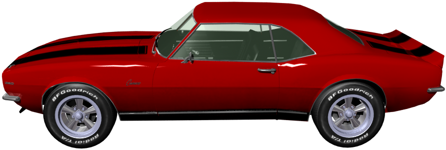 1968 Chevrolet Camaro - Chevrolet (1024x576), Png Download