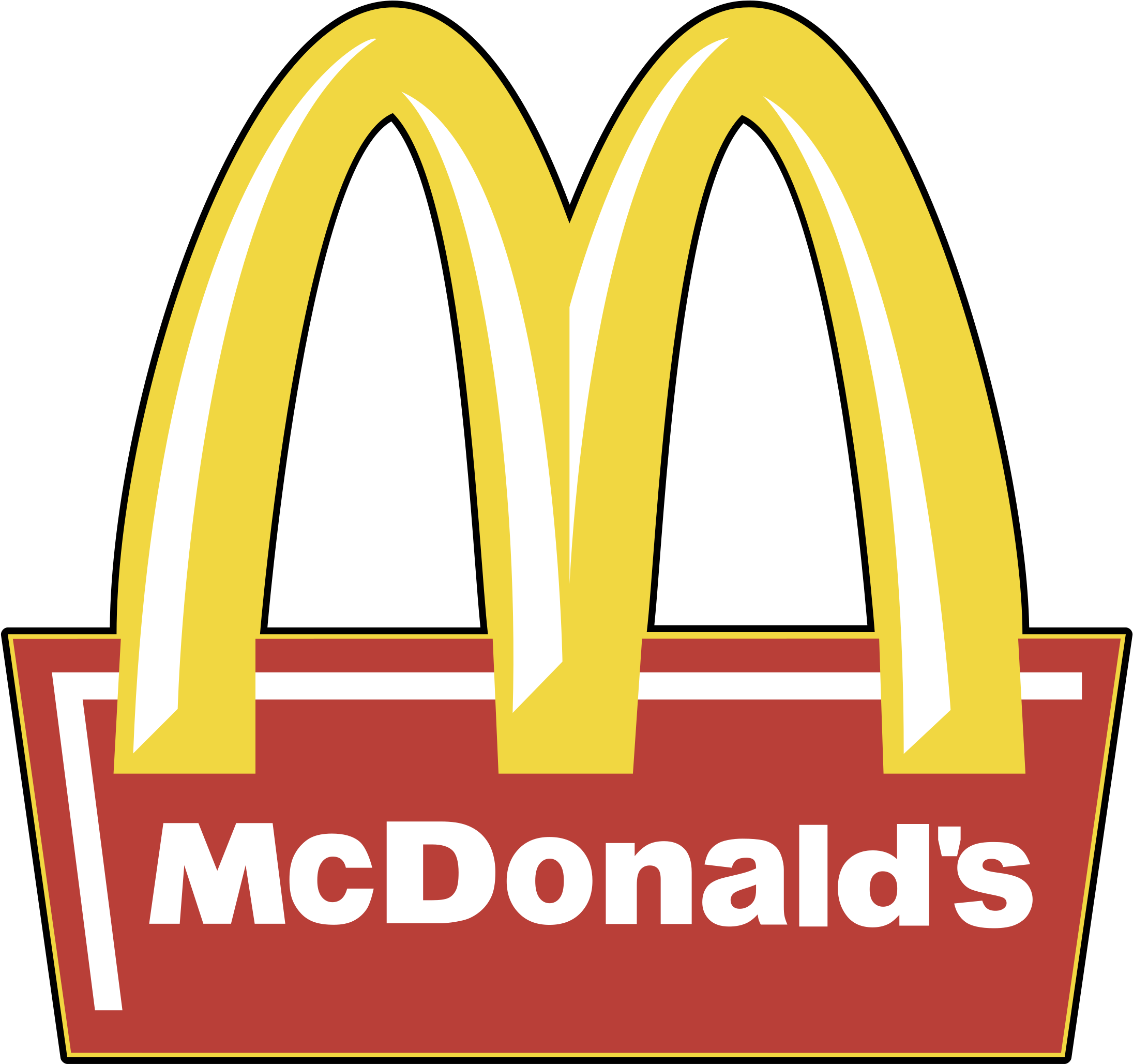 Mcdonald's Logo Png Transparent - Mc Donalds (2400x2400), Png Download