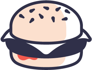 Burgers - Portable Network Graphics (500x275), Png Download