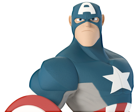 Captain Marvel Clipart Disney Infinity - Disney Infinity Captain America The First Avengers (581x467), Png Download