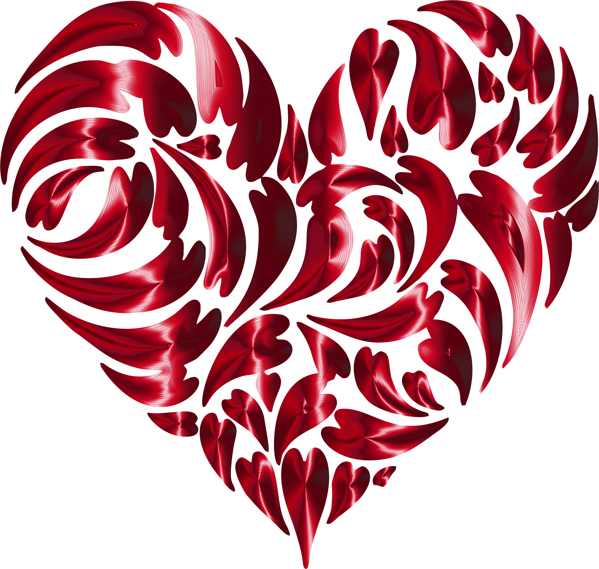 This Free Icons Png Design Of Abstract Distorted Heart (2298x2186), Png Download