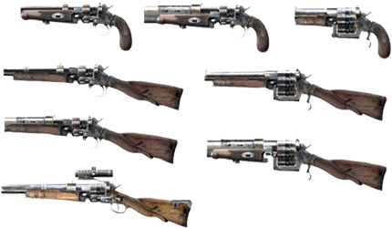 Single-shot Pistol - Metro Exodus Weapons (560x340), Png Download