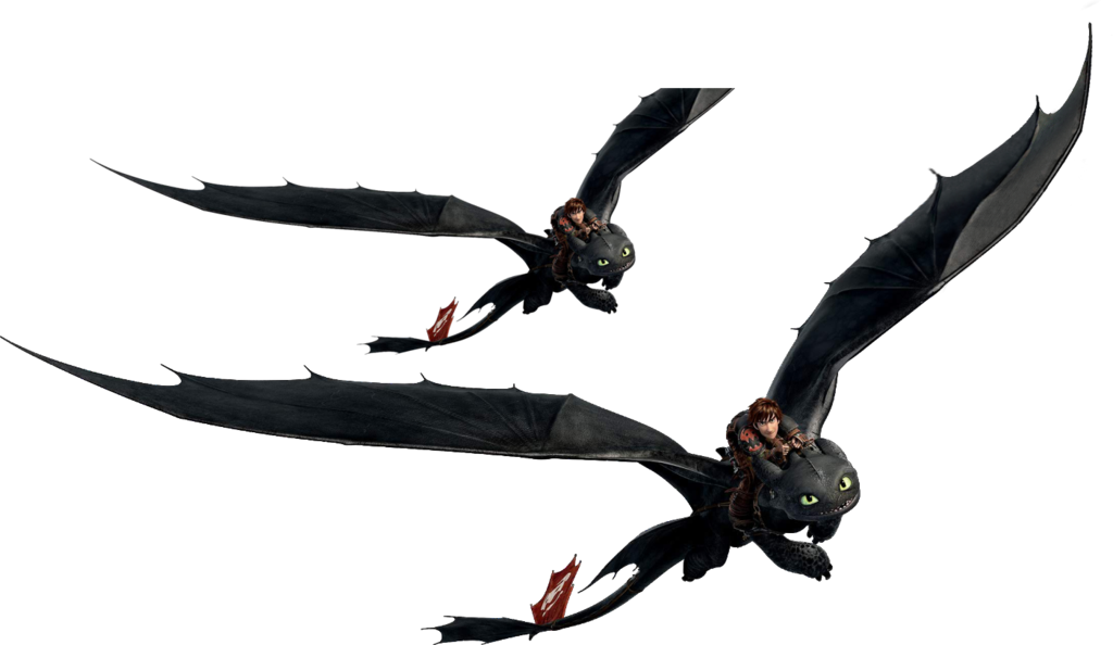 Toothless Flying Complete By Waranto-d98l6gy - Train Your Dragon 2 Happy Birthday Dragon Rider Banner (1024x594), Png Download